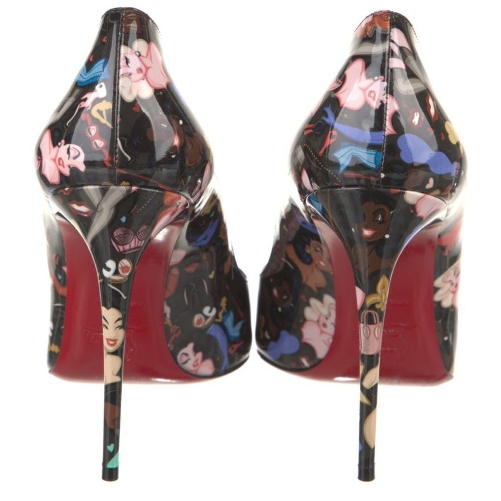 Christian Louboutin Printed Pumps - Picture 4 of 6